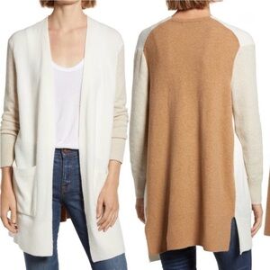 Madewell Kent Colorblock Cardigan